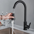 Kitchen Faucets 304 stainless steel Pull Out Kitchen Sink Water Tap Deck Mounted Mixer Stream Sprayer Head Hot Cold Taps
