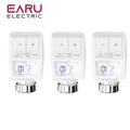 Tuya Smart ZigBee Radiator Actuator TRV Programmable Thermostatic Radiator Valve App Remote Temperature Controller Support Alexa