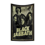 3x5 Ft Heavy Rock Band-B-Black Sabbaths Flag Polyester Digital Printing Banner for Bedroom Wall Art Out Door Tapestry
