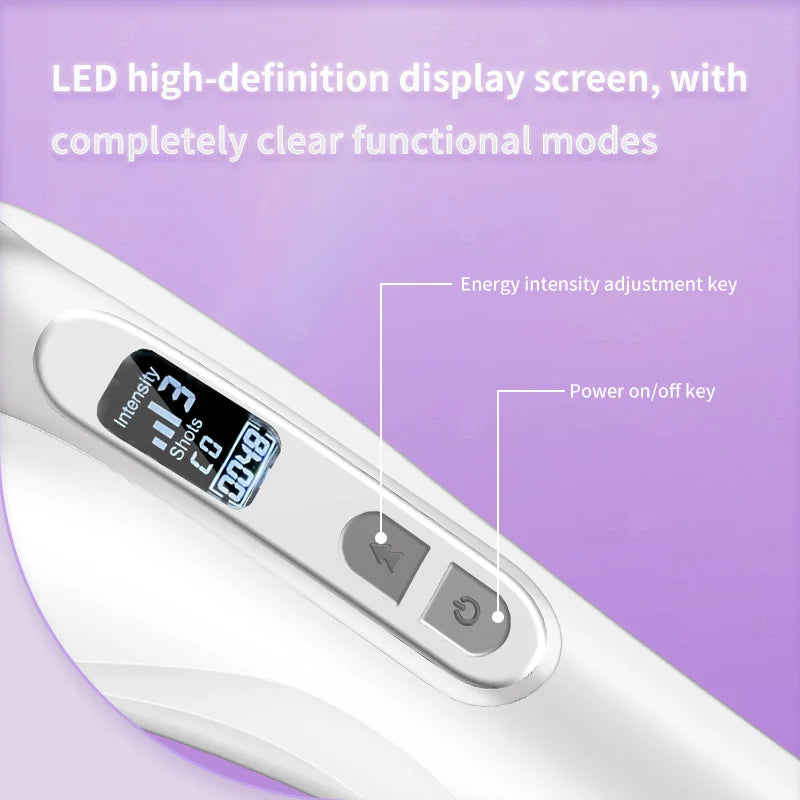 New Focused Radio Frequency Ultrasonic Wave Machine High Frequency Facial Beauty Instrument Firming Skin Care Anti-Wrinkle Tool