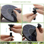 Outdoor Solar Fountain Swimming Pool Solar Fountain Pump Device Is A Must-have for Summer Suitable for Ponds and Gardens