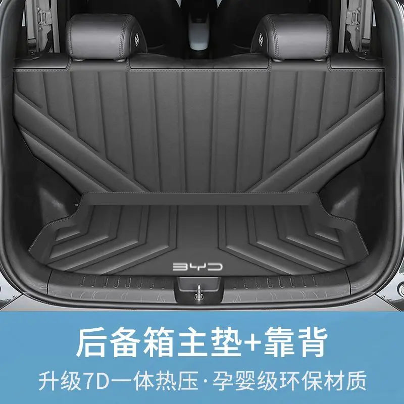 New Style Custom Cargo Liner for BYD Dolphin Mini 2025 Interior Accessories Waterproof Haiou Trunk Protection Anti-dirt Mat