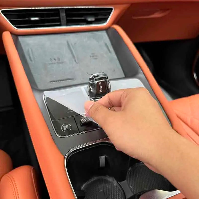 For BYD Sealion 7 Sea Lion 07 EV 2024 2025 Central Control Gear Shift Button Protection Cover Protection Pad Accessories LHD