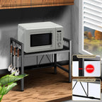 Expandable Microwave Shelf Organizer (42-64cm)