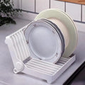 Foldable Kitchen Tray Storage Rack Dishes Sorting Cup Plate Drying Holder Shelf Drainage Kitchware