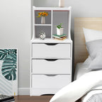 White Modern Nightstand