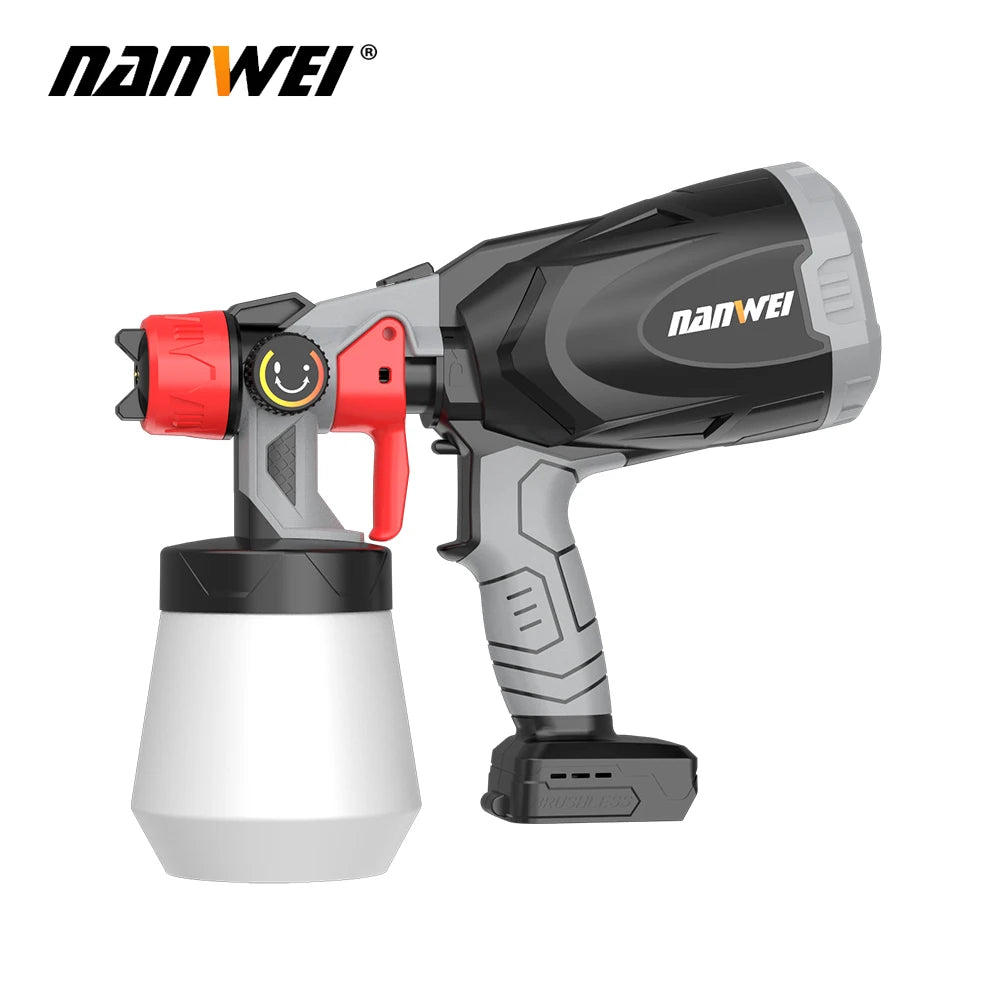 Nanwei Electric Spray Gun Paint Emulsion Paint Spray Gun Sprayer Household Lithium Electric Sprayer Disinfection spray Gun
