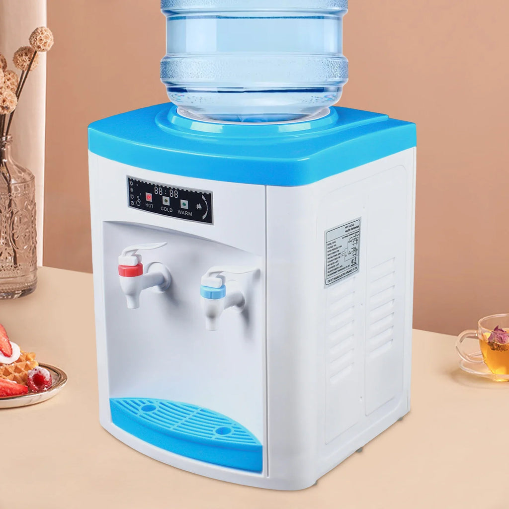220V 550 W Desktop Hot&Cold Water Dispenser Family Bedroom Free Standing Water Dispenser for 1.1 To 4.9 Gallon Water Bottles