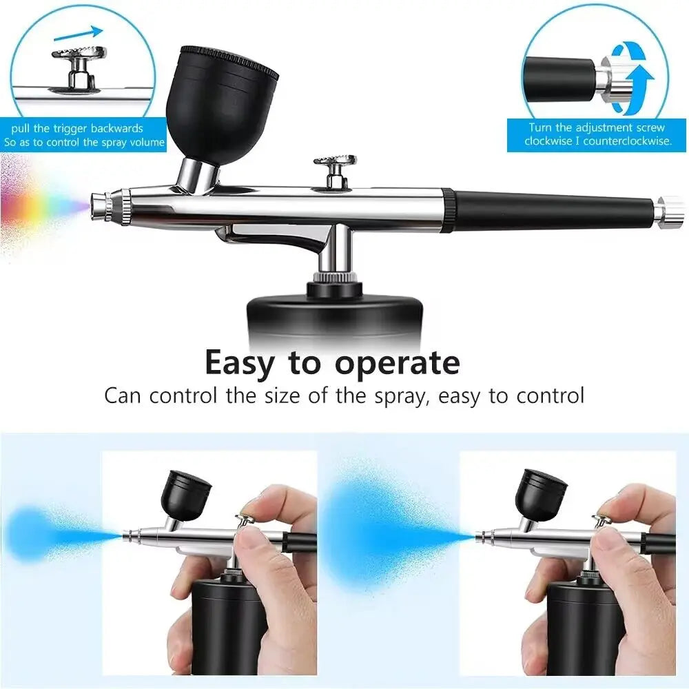 Air brush nail belt compressor portable air brush nail compressor nail art painting handicraft air brush compressor