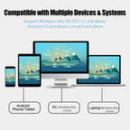 10x6 Inch Professional Graphics Drawing Tablet 12 Express Keys with for Windows Mac for Painting Designing Online Course
