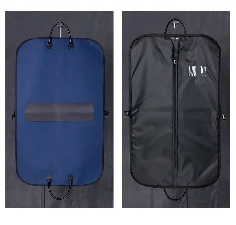 Premium Suit Cover Bag Waterproof Garment Bag with Handle Protective Cover for Clothes Suit Case Dustproof Clothes Organizer