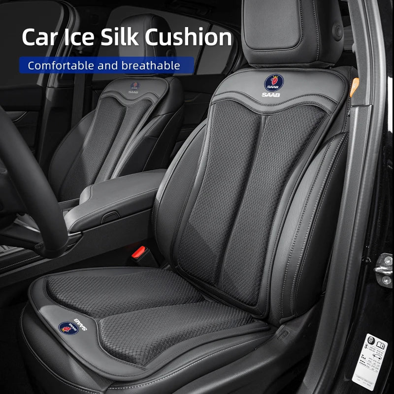 Leather Car Seat Cover Breathable and Non-slip Cars Seat Cushion Pad Car Accessories For SAAB Scania 93 95 9000 900 9-4X 9-7X 9-