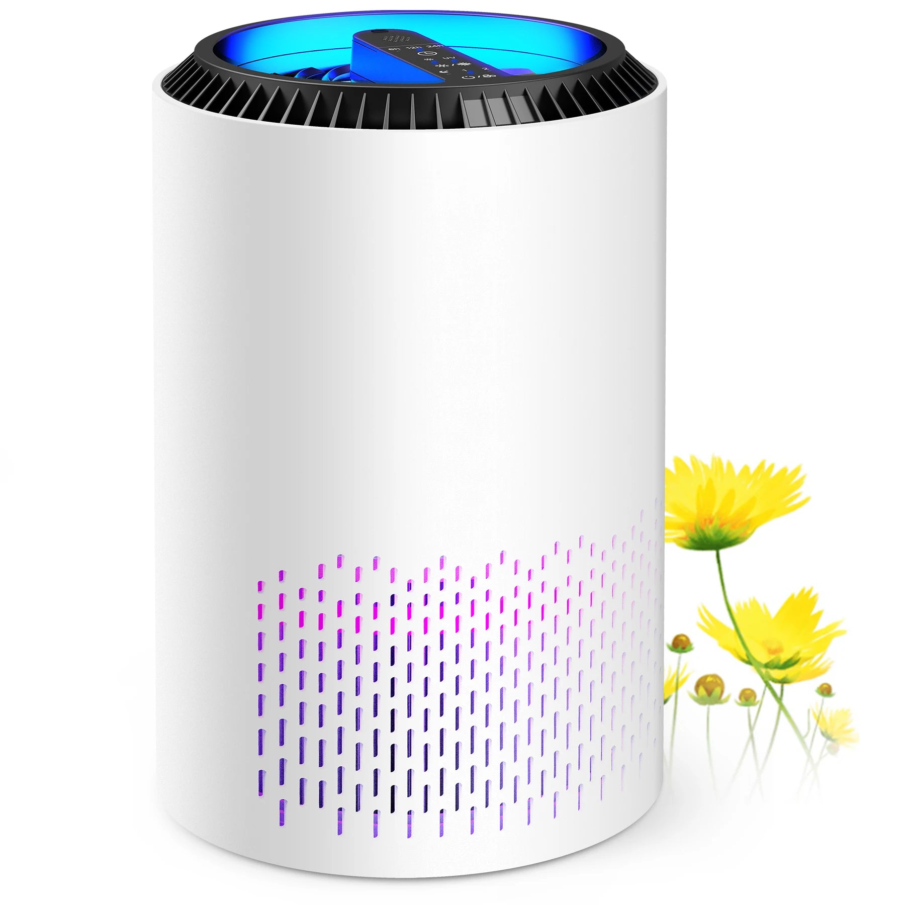 AROEVE Air Purifiers Fragrance for Bedroom Home Smoke Pollen Dander Ha