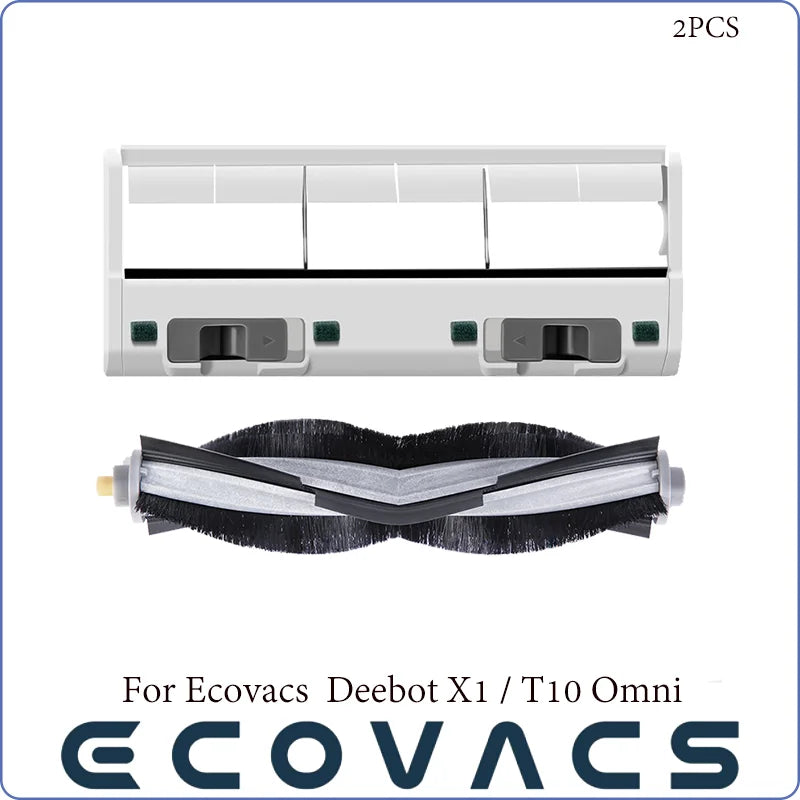 Ecovacs Deebot X1 OMNI / T10 OMNI Robot Vacuum Cleaner Spare Parts, Rubber / Side Brush, Cover,Hepa Filter, Mop Rag, Dust Bag