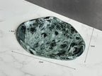 Luxury Marble Bath Set: Shampoo Bottles, Tray & Canister Organizer, Natural Stone Accessories for Home & Hotel Bathroom Decor