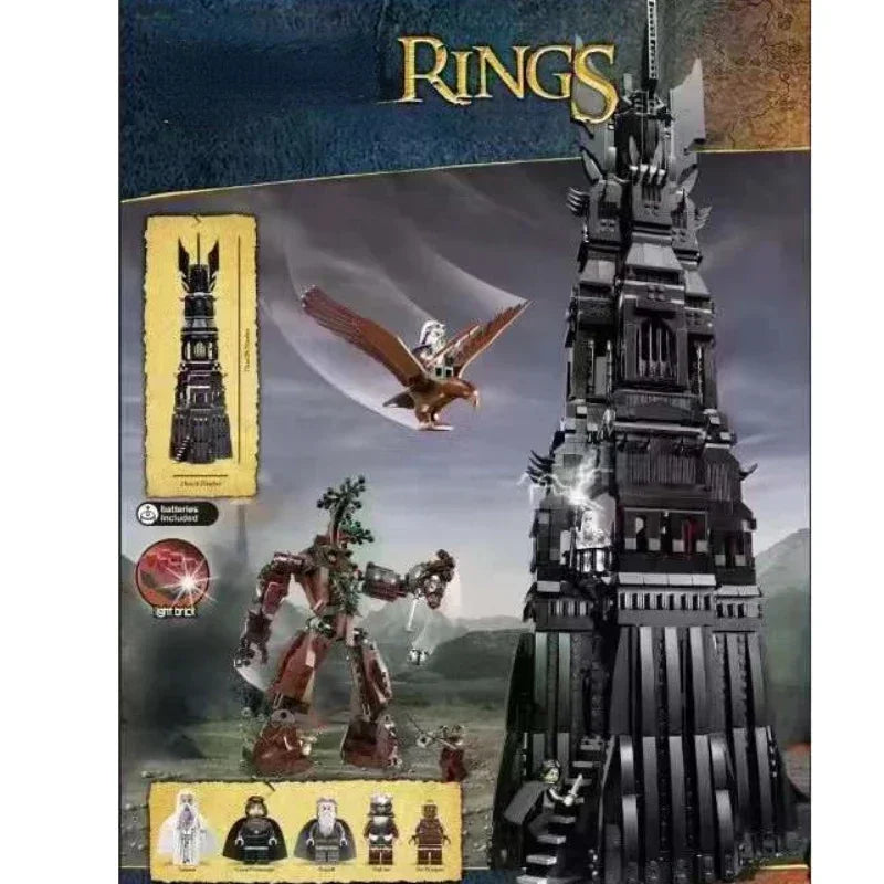 newIN STOCK Black Tower compatible 10237 Home decorations Blocks Bricks 2359Pcs Educational Toys Birthday Boy Gifts10333