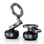 New X93 Magnetic Car Phone Holder 360 degree Rotation Vacuum Adsorption Strong Suction Holder for Mobile Phone Car Bracket