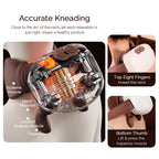 Neck Shoulder Massager Kneading Shiatsu Massager Shawl Kneading Spine Back Muscle Relaxer Trapezius Neck and Shoulder Massage