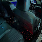 2025 latest illuminated car floor MATS, General Starry Sky car floor MATS, Fiber Starlight car carpet 4-piece set interior modif