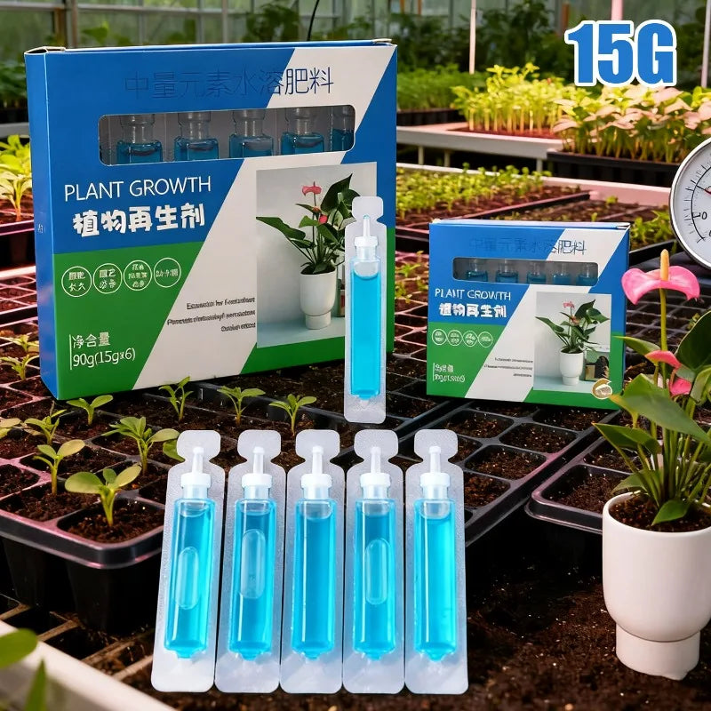 Plant Nutrient Nitrogen Phosphorus Potassium Fertilizer Indoor Potted Flower Pot Plants Liquid Fertilizer Garden Accessories