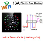 Tuya Smart Home Thermoregulator WIFI Warm Floor Thermostat for Electric Heating Temperature Controller Gas Boiler TRV