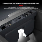 Futhope Docking Station with Telescopic Rope for Tesla New Model 3 Model Y Hub Supports Laptop Central Control Splitter
