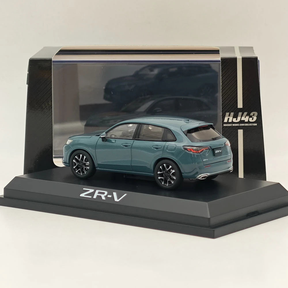Hobby Japan 1/43 ZR-V e:HEV Nordic Forest(P) HJ431005GF Diecast Model Car Miniature Limited Collection Auto Toy Vehicle Models