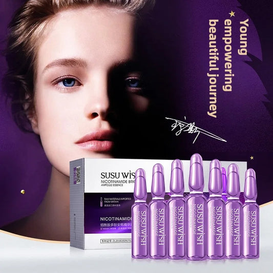 28pcs/set Niacinamide Peptide Ampoule Serum  Anti-Aging Shrink Pores Firming Skin Deep Moisturizing  Facial Skin Care Essence