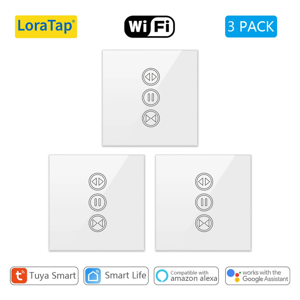 Tuya Smart Life WiFi Curtains Blinds Switch Roller Shutter Electric Motor Google Home Alexa Voice Control Connected House Engine