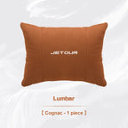 For CHERY JETOUR t2 t3 X70 X70S X70M X90 PLUS X95 Car Headrest Lumbar Support Seat Neck Pillow Breathable Suede Pillow Accessory