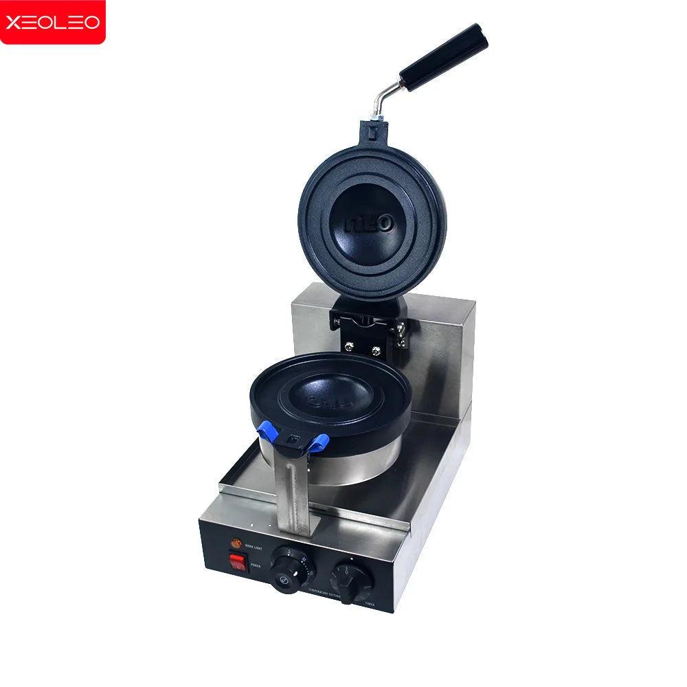 XEOLEO 1300W Electric Ice Cream Waffles UFO Burger Maker Hamburg Gelato Panini Press Machine Sandwich Press Maker