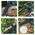 NEWBENY 8 Inch 4500W Brushless Electric Chainsaw Cordless Chain Saw Branch Tree Prunning Power Tool For Makita Battery Pin
