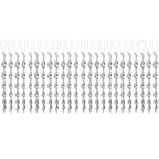 12-120pcs Bird Repellent Reflective Rods 30cm Scare Birds Repeller Wind Spiral Rotating Rod Hanging Ornaments Home Garden Decor