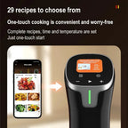 1100W Smart Sous Vide Cooker LCD Touch Immersion Circulator Accurate Cooking Digital Display APP Control Cooking Vacuum 110/220V