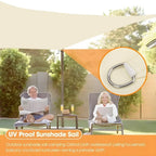 Waterproof Sun Shade Sail Rectangle Square Triangle Garden Sun Shelter UV Block Pool Shade Cloth Canopy Camping Hiking Tents