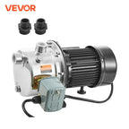 VEVOR Shallow Well Jet Pump 115 Volt Cast Iron / Stainless Steel Irrigation Water Pump for Agricultural Garden Irrigation System