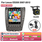 9.7inch Android 13 Car Radio For Lexus ES ES240 ES300 ES330 ES350 2007-2012 For Tesla Style Screen Car Radio Multimedia Player