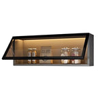 Kitchen Accessories Organizer Wall Mounted Kitchen Racks Modern Floating Cupboards Storage Organizers Suspended Storage Shelf