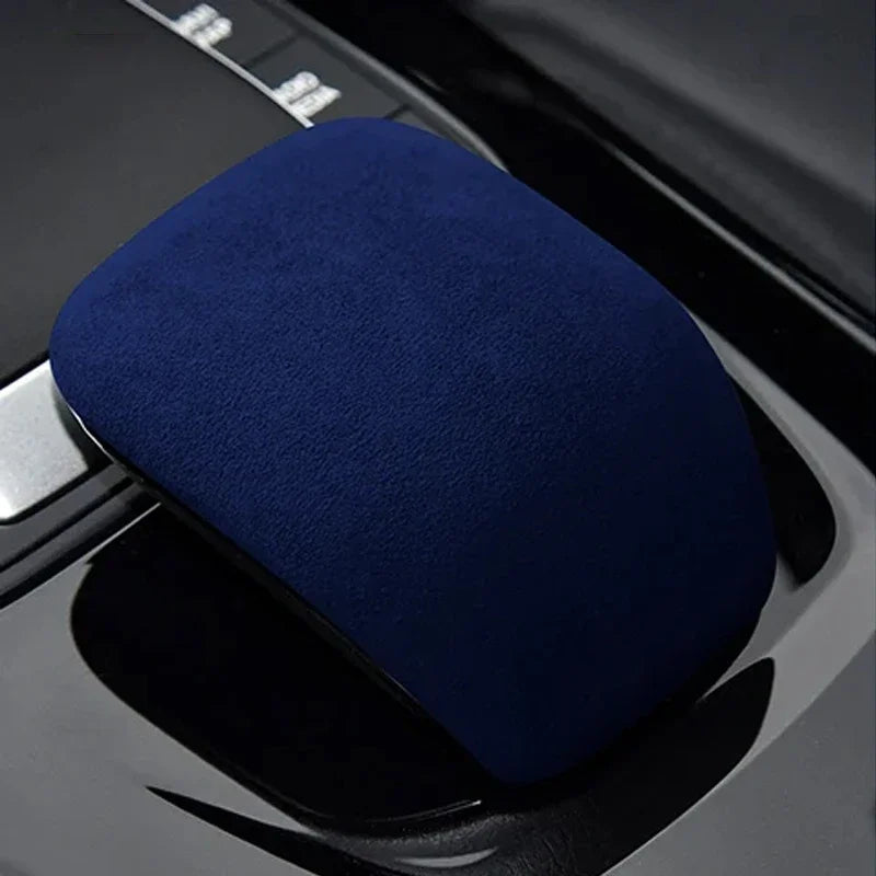 For Mercedes-Benz A-Class/CLA-Class/AMG 2019 to Present Alcan tara Gear Shift Knob Cove Car Gearshift Handle Protective Shell