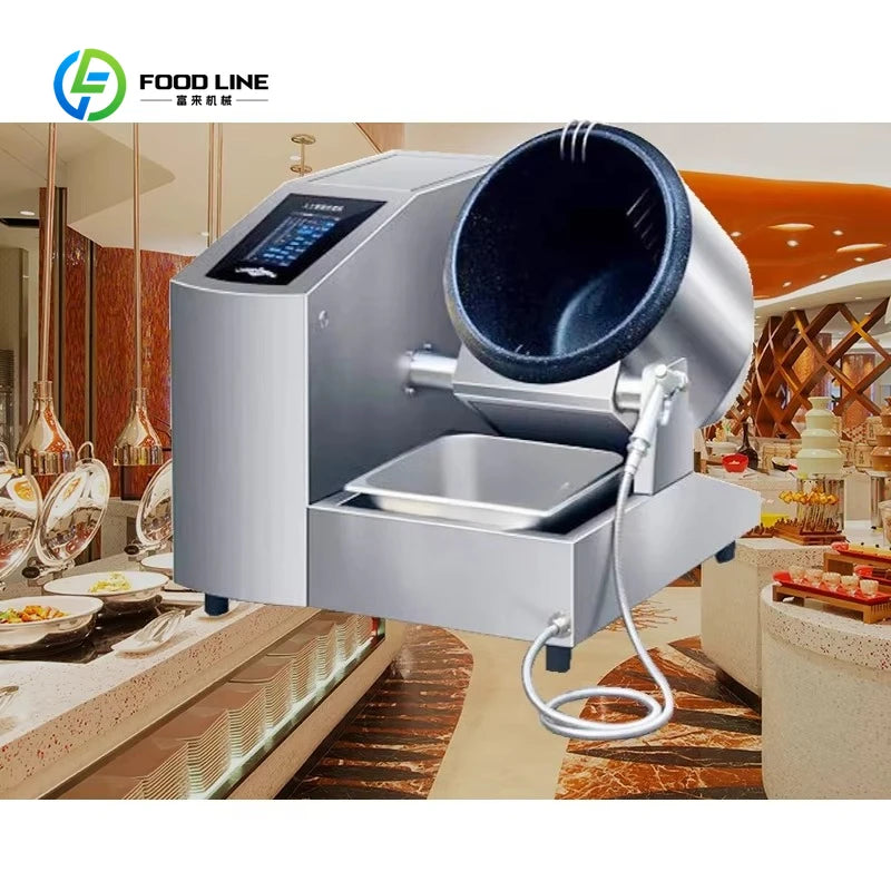 Customized Commercial Kitchen Equipment Electrical Automatic Food Cooking Machine Pot Intelligent Cooking Robot Wok
