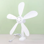 Wall Fan Small Wall Mounted Electric Fan No Drilling Required For Hous