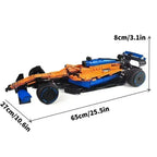 Technical RB20 F1 Race Car Building Blocks - MOC Model Kit