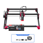 AlgoLaser Laser Engraver DIY KIT MK2 10000mW, Laser Cutter with 3.5" Touch Screen and AlgoOS High Precision Laser Engraving Tool