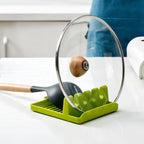 Kitchen Spoon Rest Kitchen Organizer for Fork Spatula Rack Spoon Holder Stand Tableware Storage Rack for Spoon Pot Lid Holder