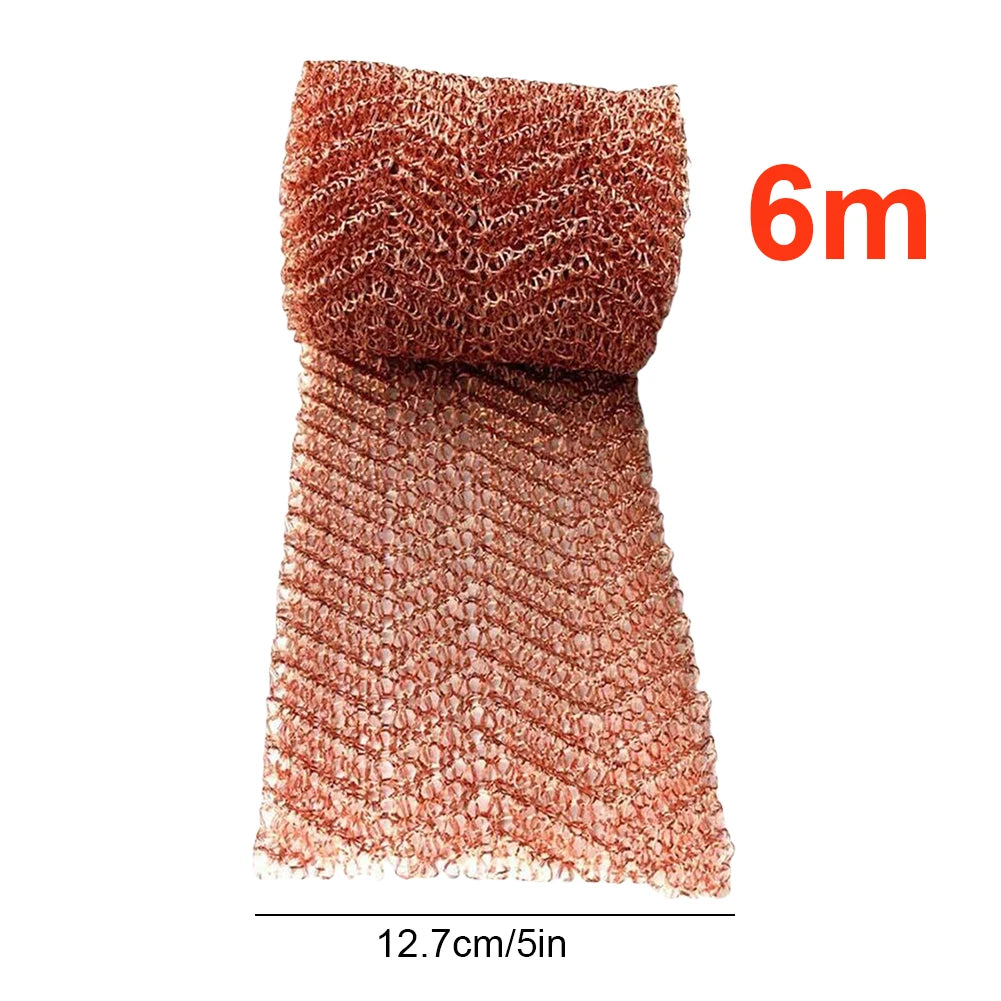 3/6/10/m Copper Wire Mesh Signal Shielding Net Anti-Snail Copper Wire Net Wire Pest & Rodent Net Copper Mesh Decor Garden Net