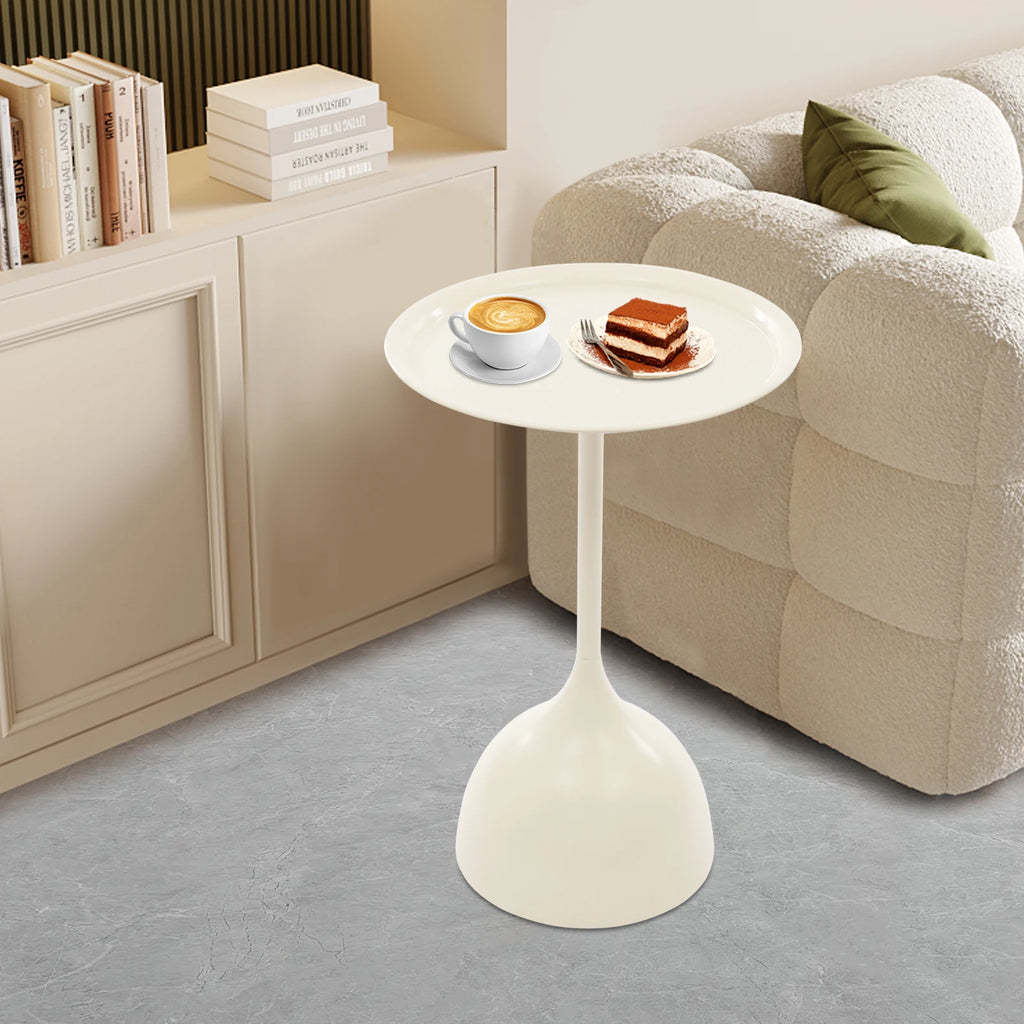 Modern Round Side Table for Living Room