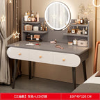 Dressing Table, Bedroom,Simple Modern Small Apartment, Bedside Storage Cabinet,Integrated Makeup Table, Nail Salon Makeup Table