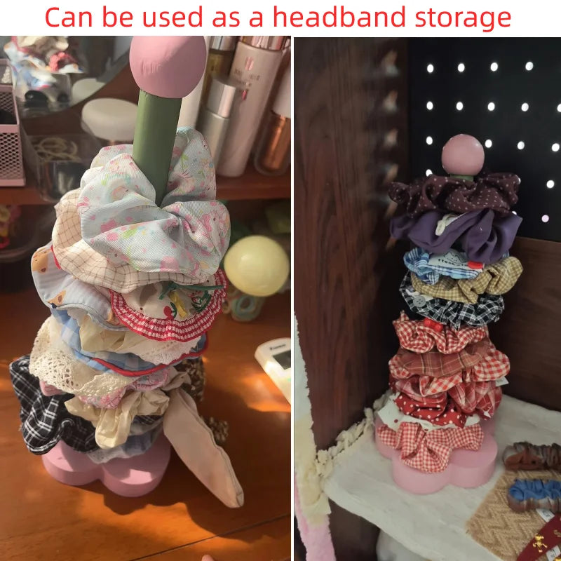 Wooden Kitchen Roll Paper Rack Creative Flower Towel Holder Bathroom Tissue Stand Home Decor Diningtable Napkins Rack, Ornaments