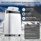 Jojoka Portable Air Conditioner with Remote Control, 10000 BTU Portabl