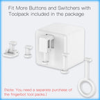 AUBESS Tuya Smart Cubetouch Switch Finger Button Pusher Robot Smart Home Voice Control For Alexa Assistant